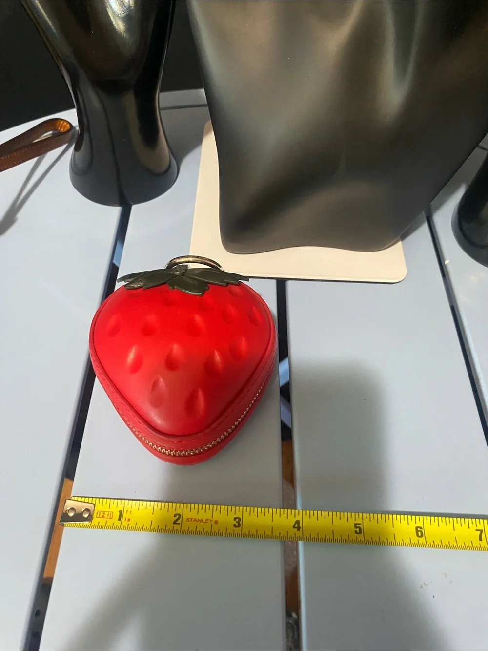 Kate Spade Strawberry Coin Purse Leather Coin Purse Collectible Coin Purse
